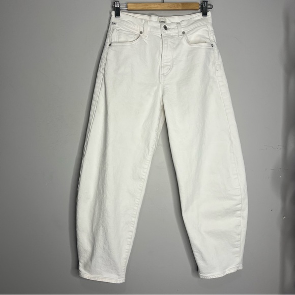Citizens of Humanity Calista Tapered Curve Jeans in Richie White, Size 25 - Picture 4 of 16